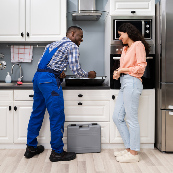 can you provide an estimate for cooktop repair before beginning any work in Roscoe Texas